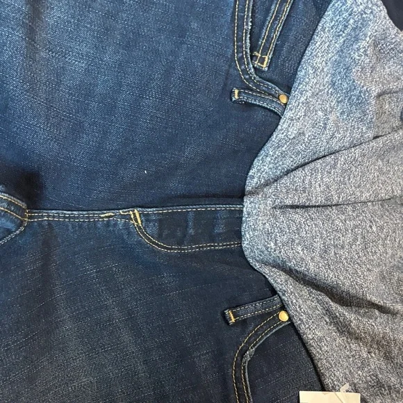 Dark Blue Denim True Skinny 27S Maternity jeans - Picture 6 of 7